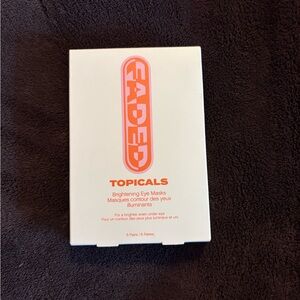 Topicals Faded Brightening Eye Masks